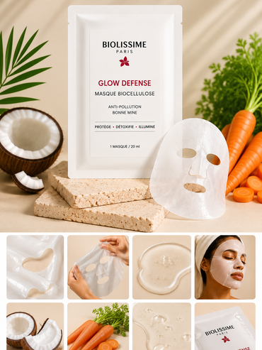 Masque Biocellulose Glow Defense