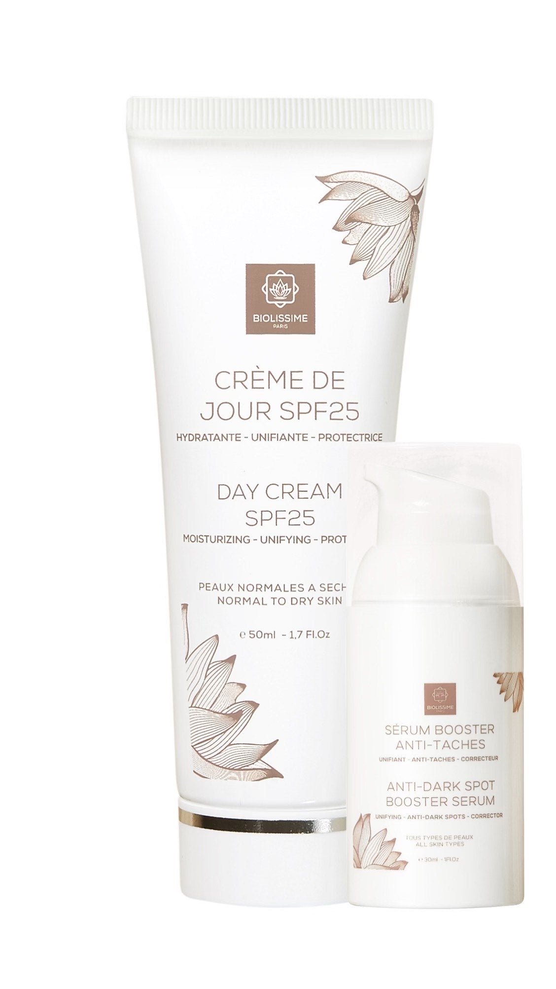PACK ECLAT DU TEINT  Sérum Booster + Crème du jour