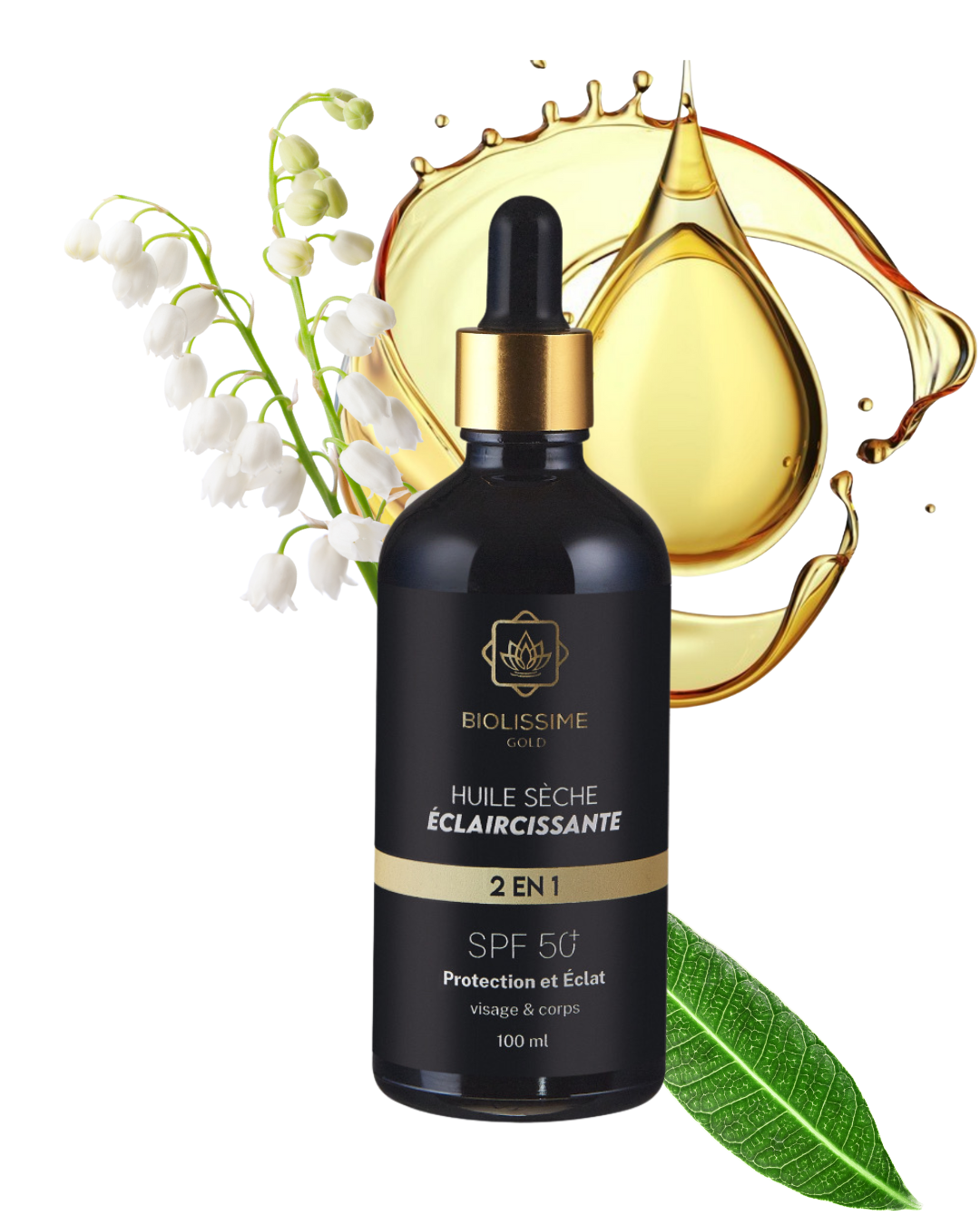 Huile sèche éclaircissante Anti Taches 50ML